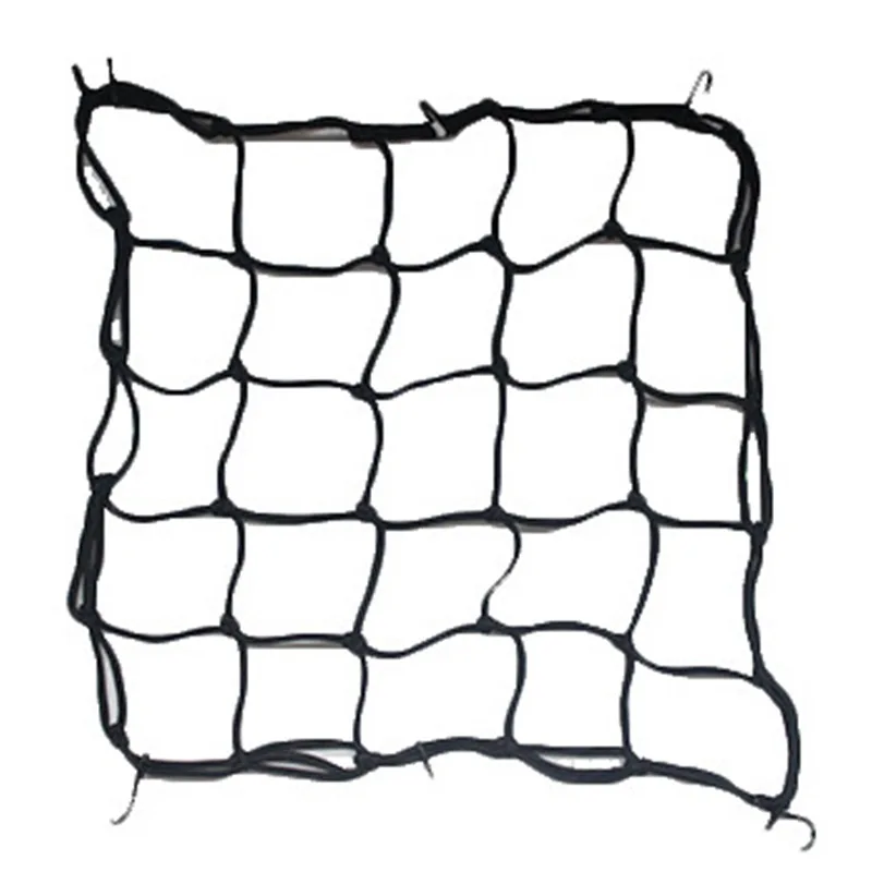 GSPSCN 40*40cm Motorcycle Helmet Net Fuel tank Nets 25 Mesh Strap Cable for Storage Carrier Bags,Cargo Fix Net for Sundries Net