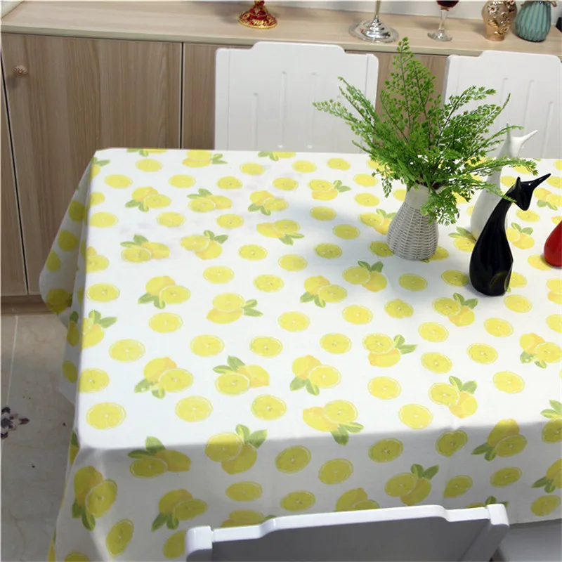

Retro Blue and White Table Cloth Cotton Print Chinese Style Rectangular Dinning Tablecloths Cover Home Decor