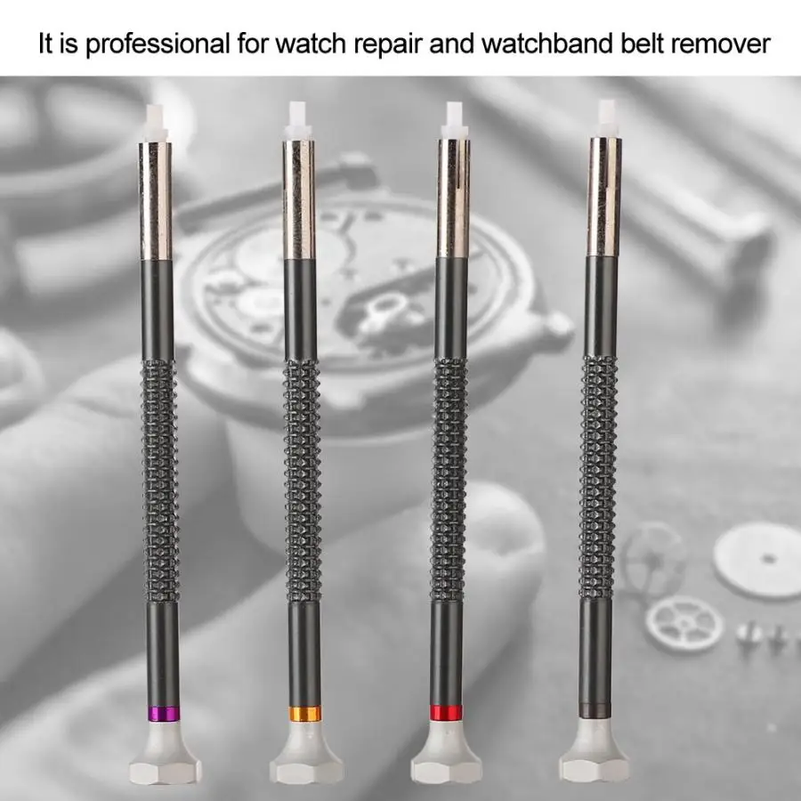 

Professional 4Pcs Metal Watch Band Link Remover Pins Punch Removal Repairing Tool Set Watch Repair Tool for Watchmaker c