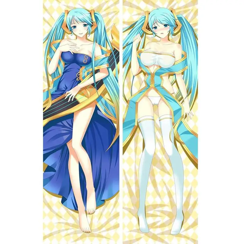 3D двухсторонняя Аниме игра LOL Лига Легенд Sona Throw Otaku Dakimakura подарки постельные