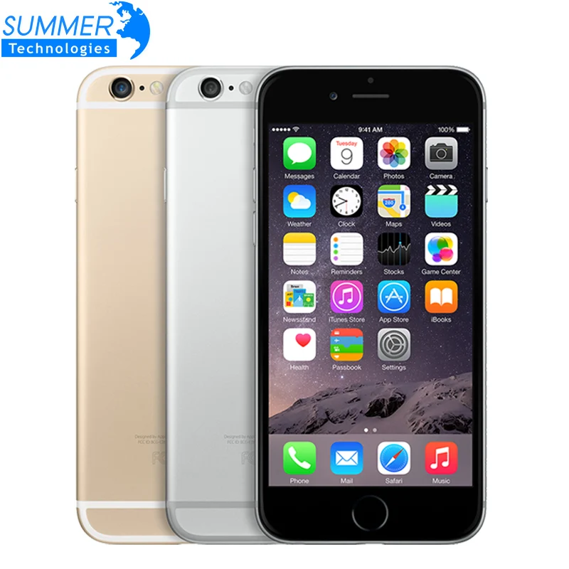Original Unlocked Apple iPhone 6 Cell Phones IOS IPS 1GB RAM 16G 64G 128G ROM GSM