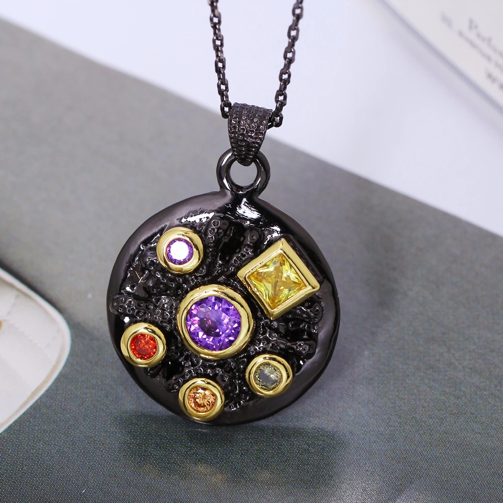 color cz necklace (3)