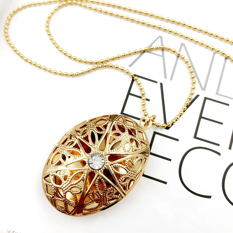 DIY секретное сообщение Птичье гнездо полые фотообои ожерелья для женщин