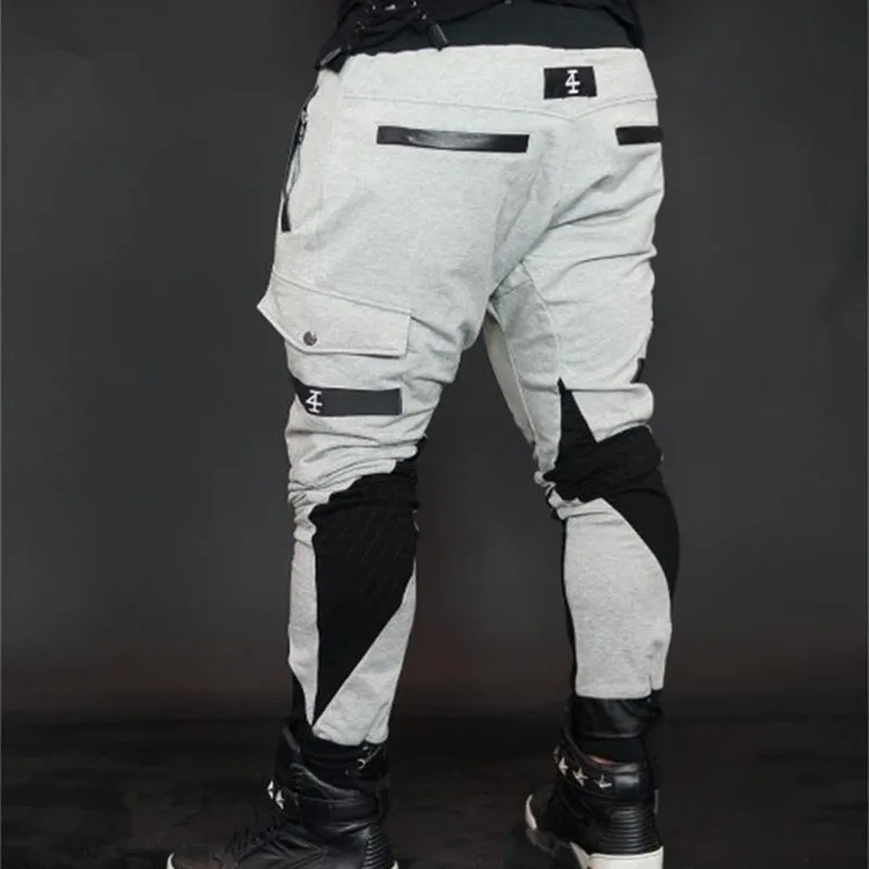 2018 فاشون اللياقة السراويل الطويلة الرجال عارضة sweatpants الفضفاضة عداء ببطء السراويل قيعان الأزياء تركيبها الشارع الشهير الهيب 2018 فاشون اللياقة السراويل الطويلة الرجال عارضة sweatpants الفضفاضة عداء ببطء السراويل قيعان الأزياء تركيبها الشارع الشهير الهيب