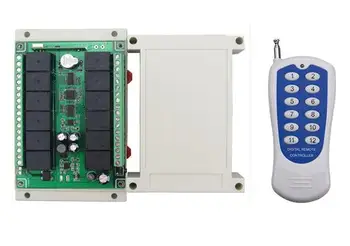 

DC 12V 12 CH Channel Wireless Remote Control Switch 1/2 Transmitter+Receiver for light switches