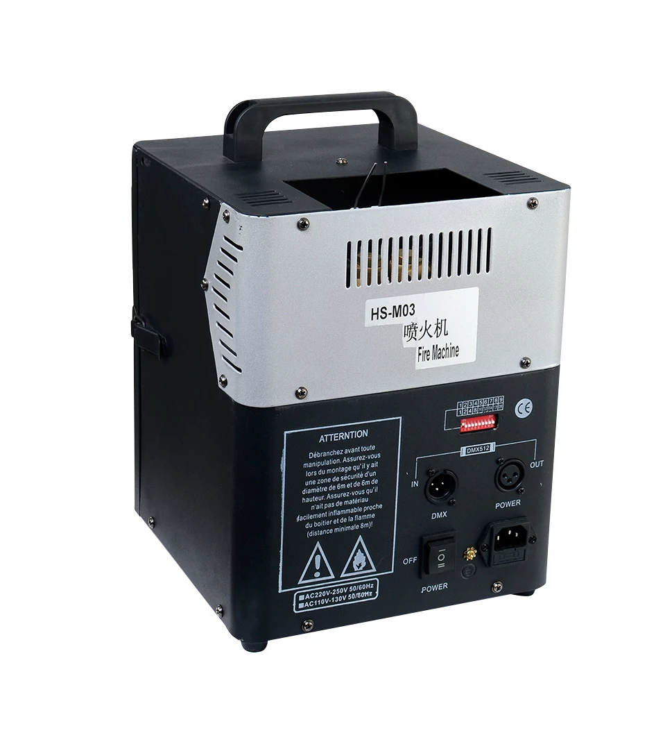 200w fire machine flame effects double heads fire machine for stage