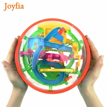 

3D Maze Ball Maze Puzzle Kids Children Spherical Maze Intellectual Ball Balance Game and Puzzle Educational Toys Gift 138 Step [