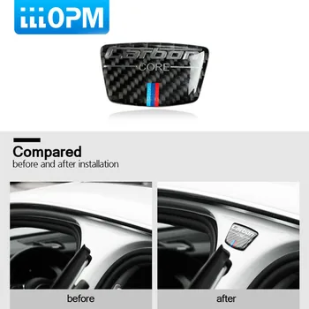 

Carbon Fiber Emblem Car Stickers B Column Sticker For bmw e46 e39 e60 e90 f30 f34 f10 1 2 3 5 7 series x1 x3 x5 x6 Car-Styling