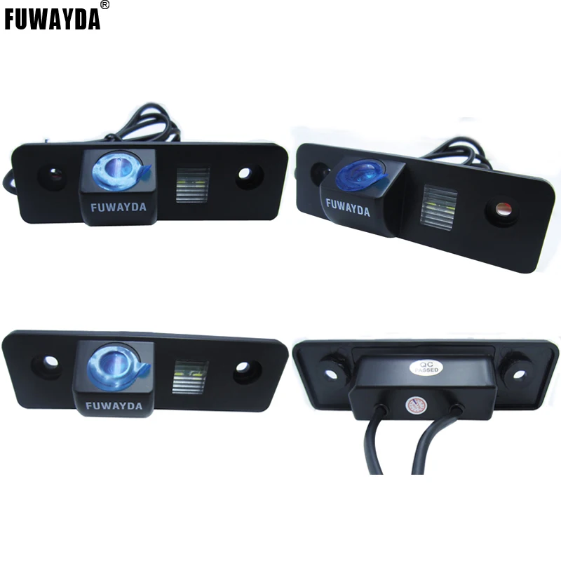 Online FUWAYDA visión nocturna 170 ángulo de visión amplio impermeable SONY CCD coche cámara de visión trasera para marcha atrás para VW SKODA ROOMSTER Octavia Fabia