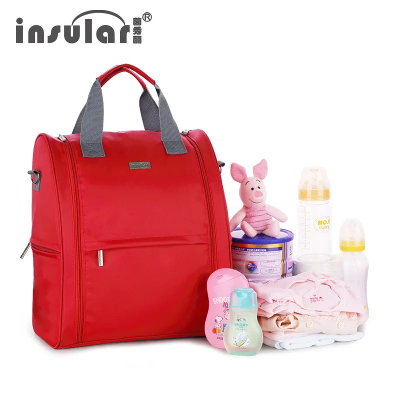 

Diaper Bag Large Capacity Waterproof Backpack For Moms Travel Nursing Bag Baby Diaper Changing Backpack Bag For Baby Stroller