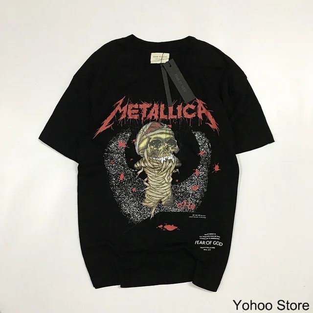 Fear of god metallica shirt Clearance