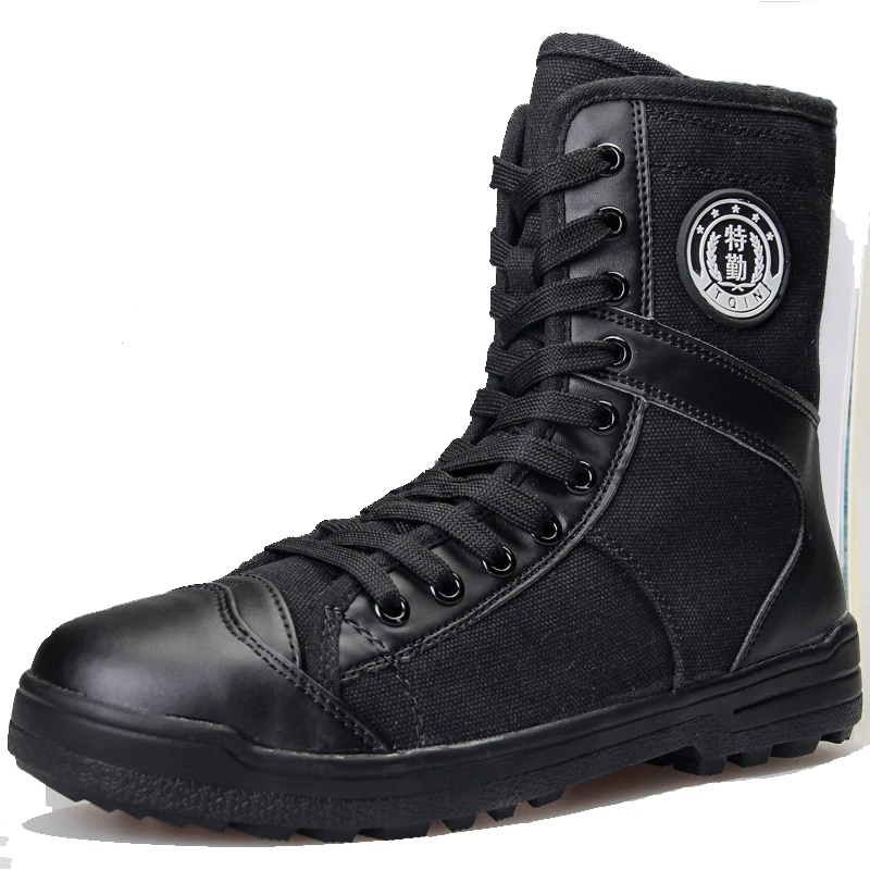 

2016 new high canvas bots army combat boots and tactical boots