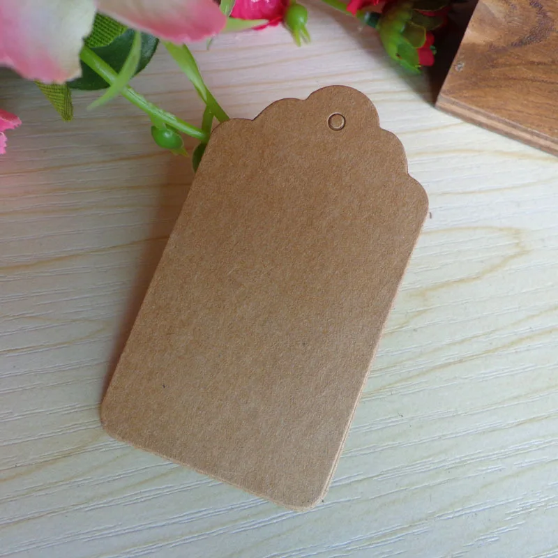 100 шт. ярлыки из крафт бумаги 4x7 см|kraft bookmark|bookmark blankblank bookmarks |