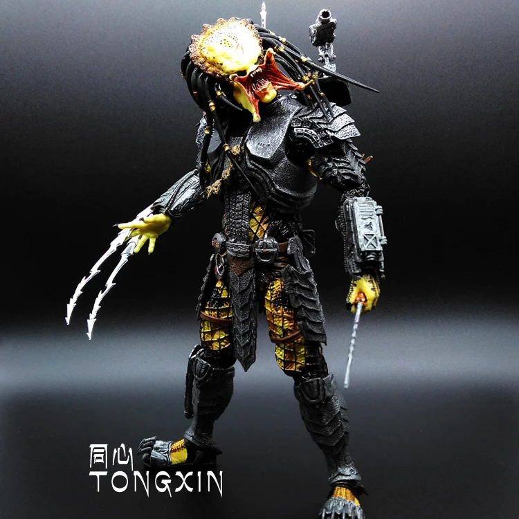 NECA AVP Aliens vs. Predator серия Young Blood/Elder Predator Охотник на змею фигурка игрушки 18 см