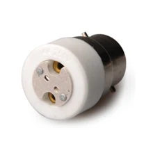 15 шт./лот B22 к Gu10 лампа Базовый адаптер, с B22 Лампа база, GU10 держатель лампы, держатель лампы конвертер, CE Rohs