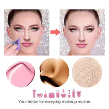 Косой макияж Губка Мягкий макияж Косметическая пуховка инструмент