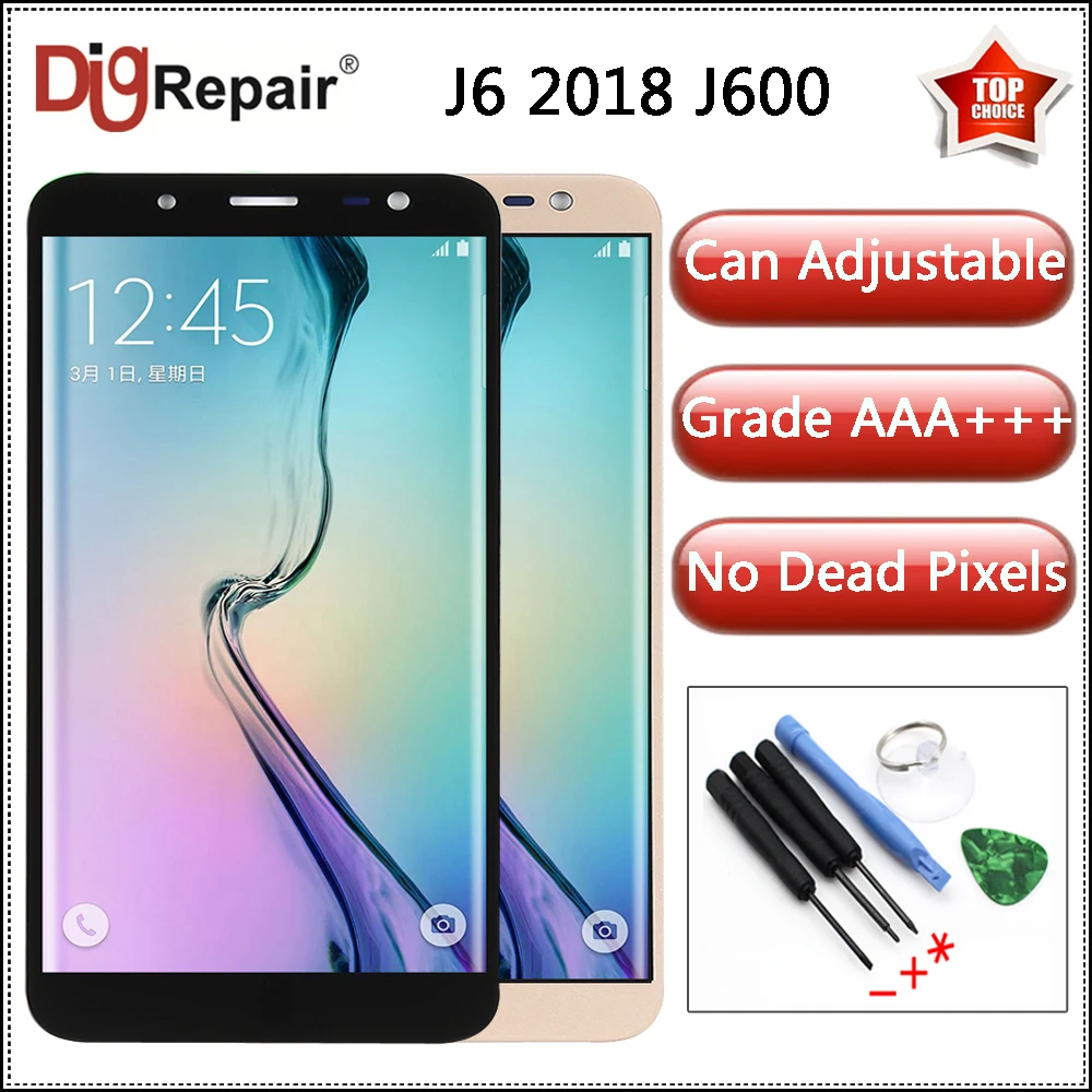 

For Samsung Galaxy J6 2018 LCD J600 J600F LCD Display Touch Screen Full Assembly Repair Replace Parts For Samsung J6 2018 Screen