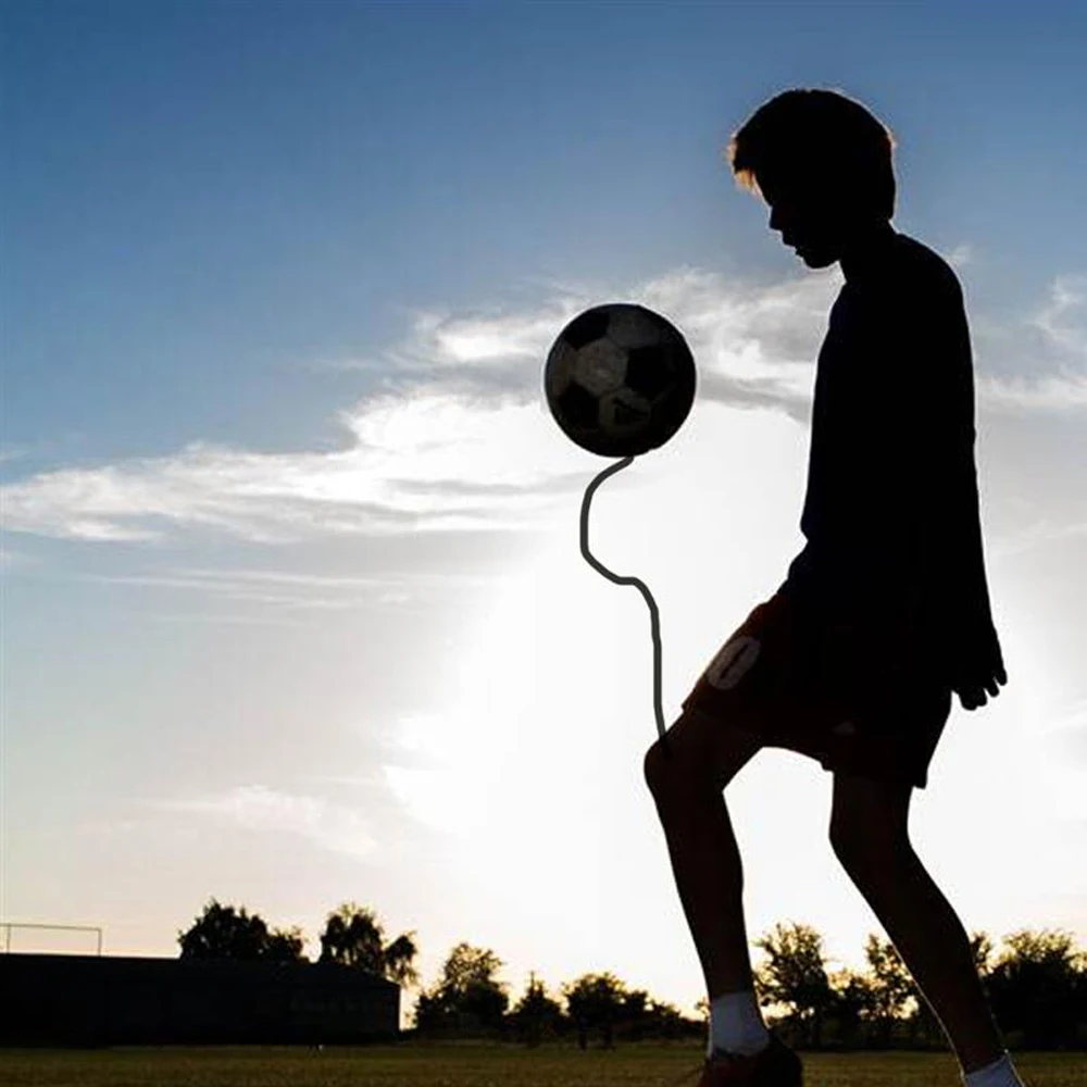 Футбольный тренировочный мяч Kick футбольный мяч TPU Размер 2 дети взрослые futbol с струной для начинающих тренировочный пояс