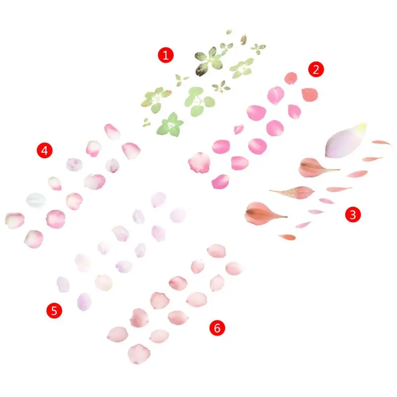 

Silicone Mold Sticker Material 3D Petal Flower DIY Filling Jewelry Epoxy Resin