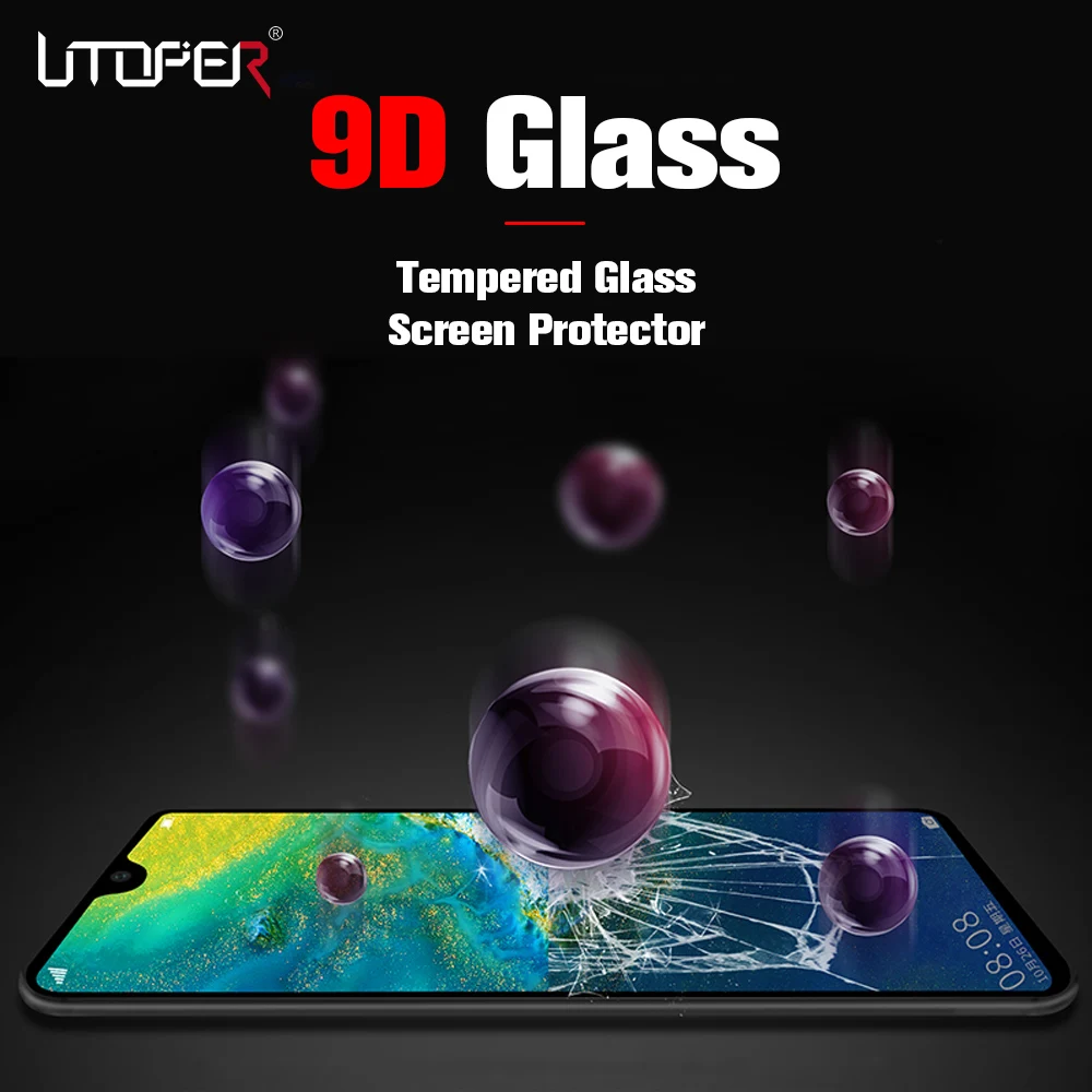 Защитное закаленное стекло 9D с полным покрытием для iPhone X защита экрана 6 6S 7 8 Plus XS