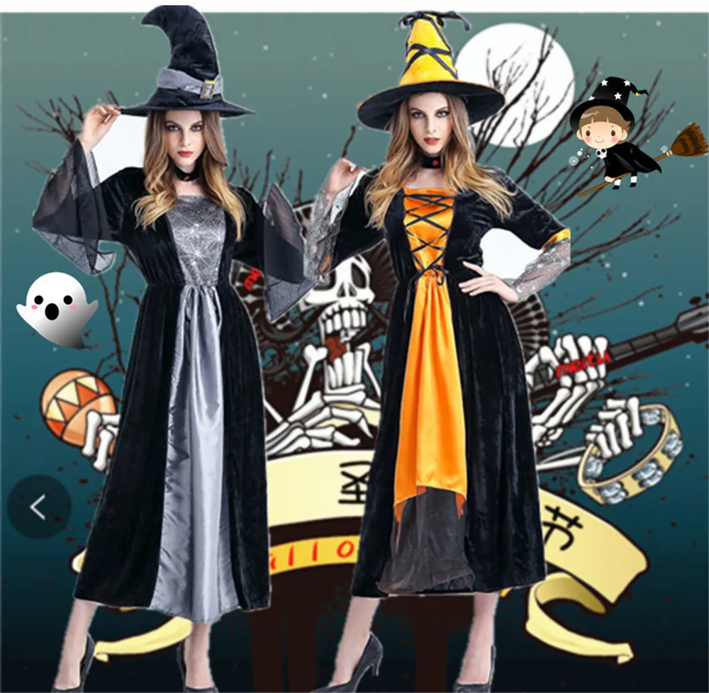 

Halloween Carnival Purim festival Horror Witch Cosplay Vampire Ghost Queen Stage Pack Nightclub Theme Party Costume Fancy Dress