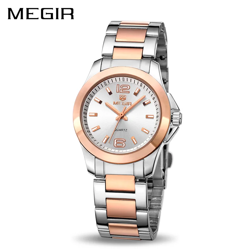 MEGIR, модные женские часы, Relogio Feminino, брендовые, Роскошные, для влюбленных, кварцевые наручные часы, часы для женщин, Montre Femme, женские часы 5006