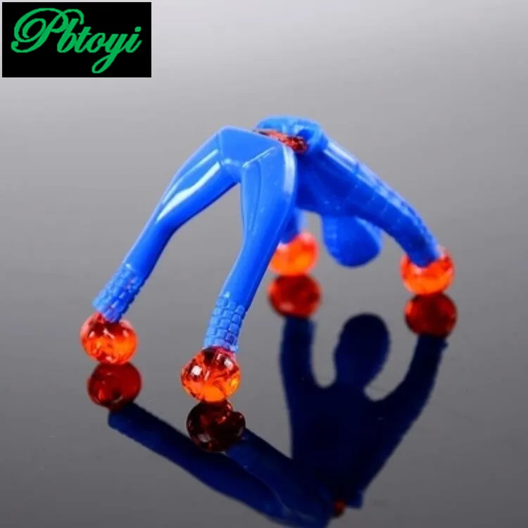 Somersault villain climbing a wall spider man spider variant child toy superhuman wall spiders toy climb man TA012 10 pcs/set