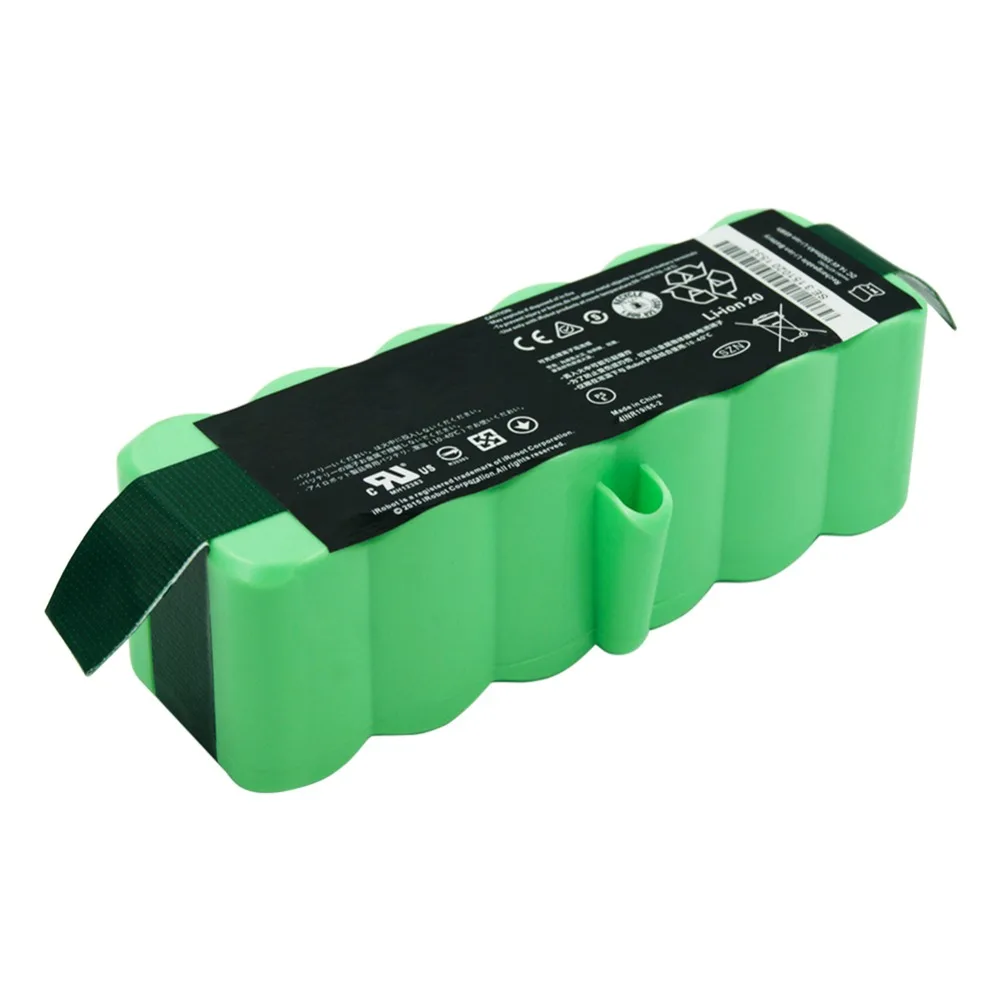 GTF 5500 мАч 14 4 V Перезаряжаемые Батарея для iRobot Roomba пылесос 500 600 700 800 900 серии литий