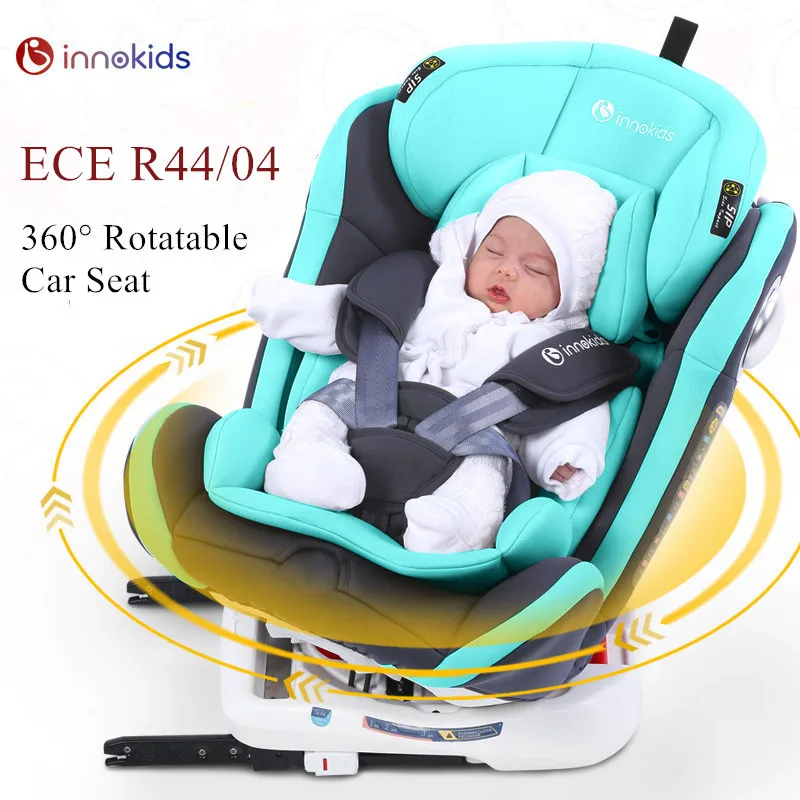 Adjustable EU Certified Convertible Baby Car Seat 360 degree Rotating