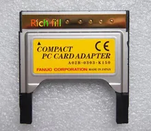 Placa de encaixe para cartão cf, adaptador compacto para placa de pc a02b-0303-k150
