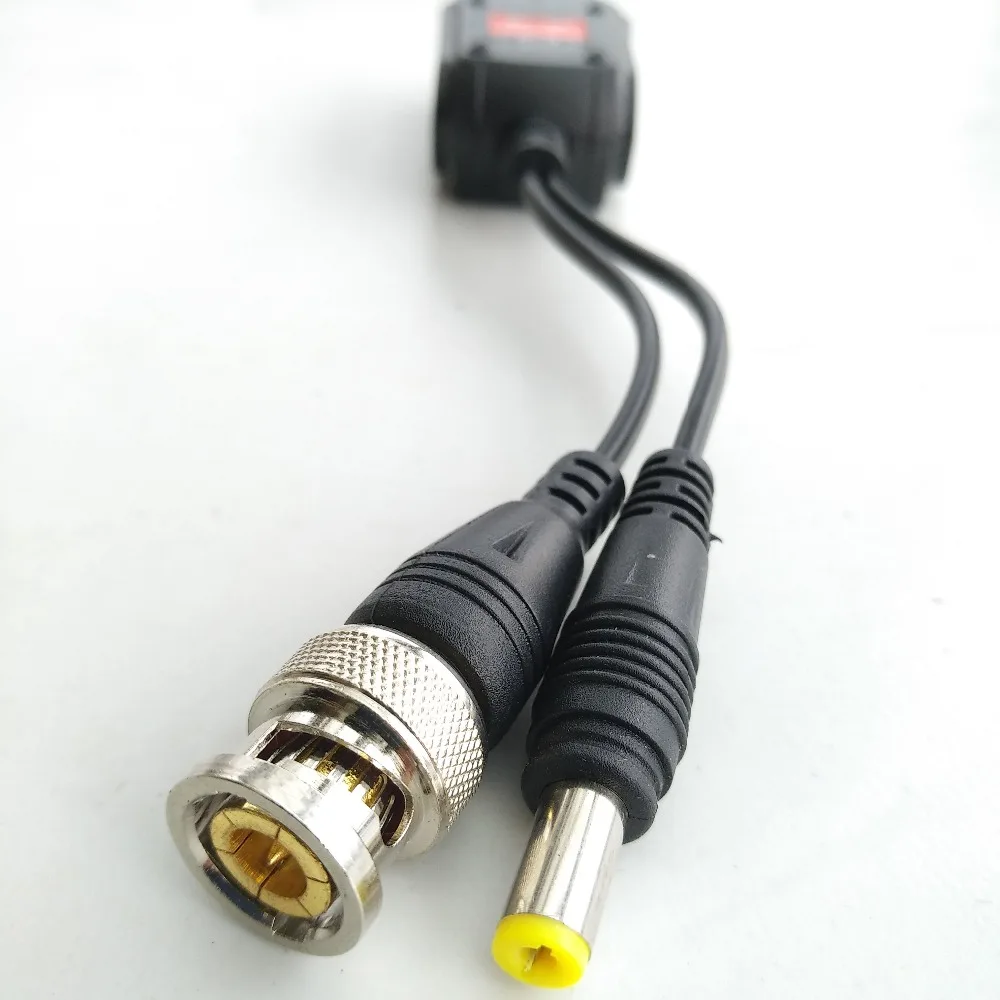  Hd Passive Video E Dati di Potenza E Audio Balun Trasmissione da RJ45 Un Pezzo Utp Cavo in Grado di