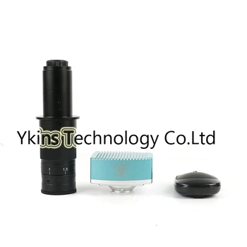 

Free shipping 1080P 60fps Industrial Digital HDMI Stereo Video Microscope Camera Wireless Mouse USB +180X 300X C-mount Lens