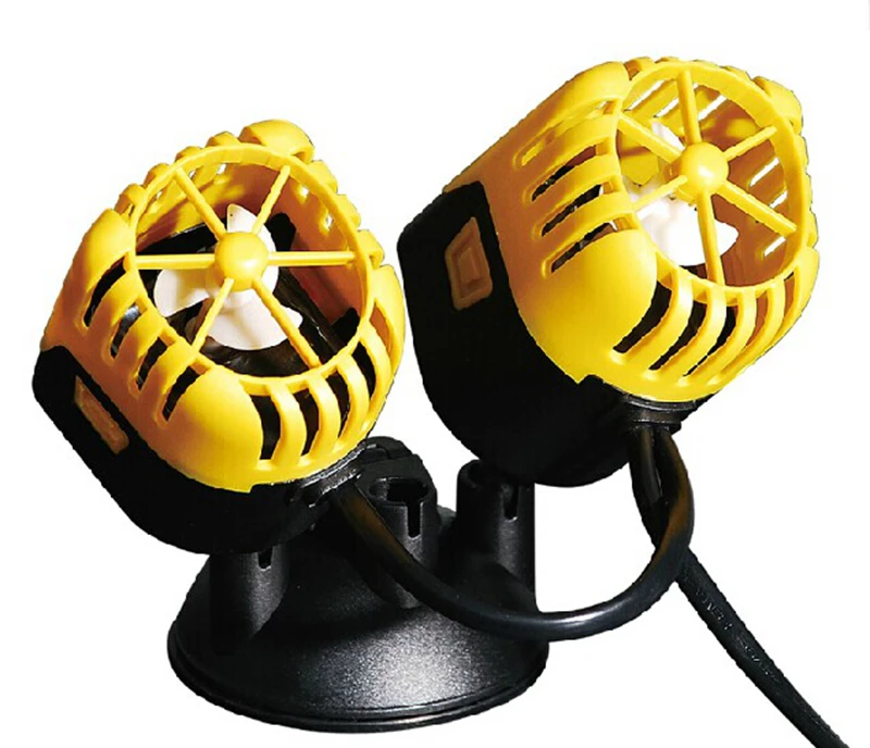 

new arrival 2 heads wave maker double pumps 3w*2 200L/H*2 for fish tank aquarium