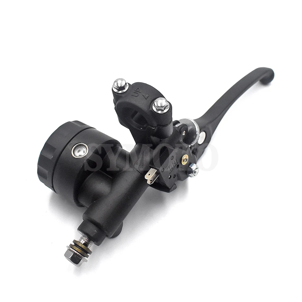 7/8" 22MM Motorcycle Hydraulic Brake Master Cylinder Reservoir Clutch Lever For Honda Yamaha Suzuki Kawasaki CB400SS CB600 CB900
