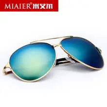 2017 MIAIER Polarized Aviator Sunglasses Men Women Classic Toad Glasses Cool Sunglasses Men Luxury Brand ray sunglass 5 Colors