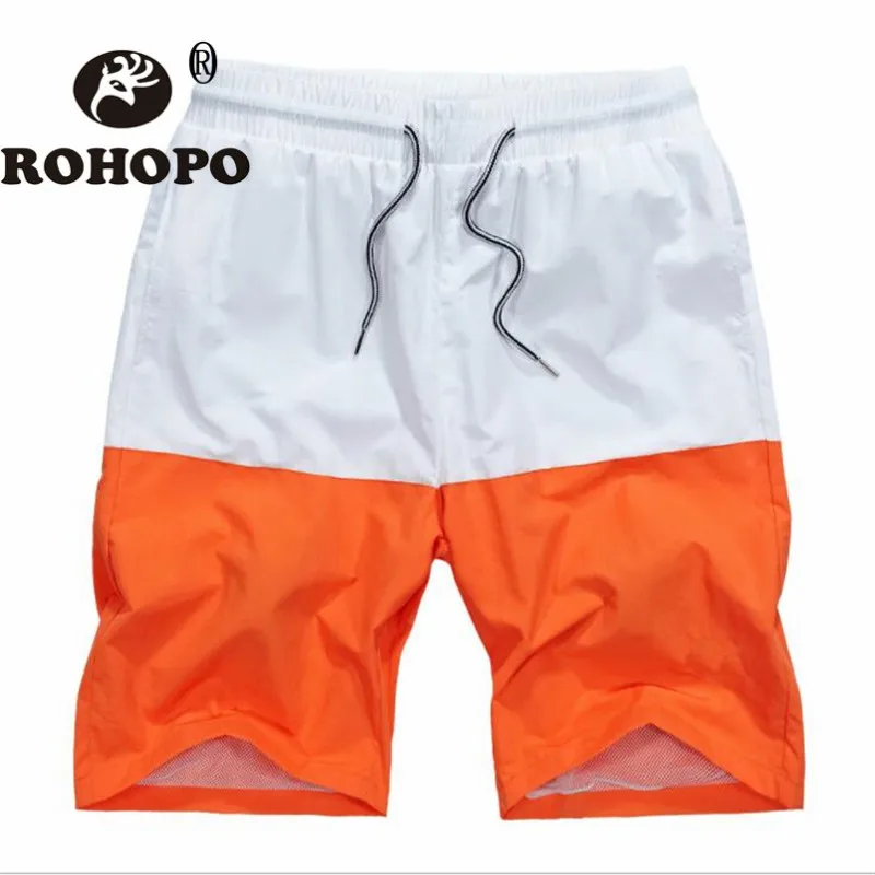 Водонепроницаемые шорты мужские летние лоскутные в Корейском стиле сетчатые повседневные короткие брюки L до 4XL мужские Брендовые брюки до колена