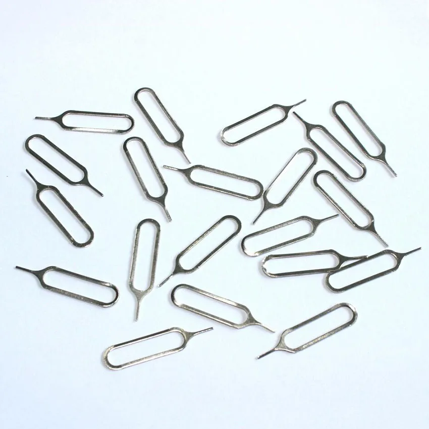 10pcs/set Sim Card Tray Remover Eject Ejector Pin Key Tool for cellphone