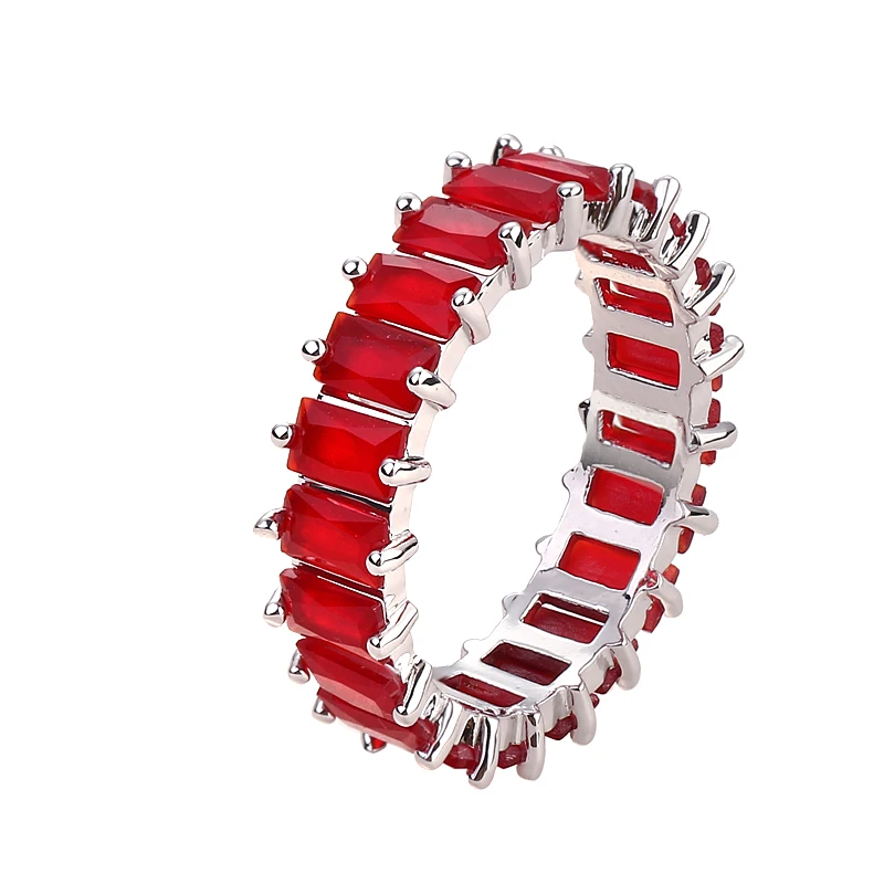 

Bettyue Brand Fashion Charm Luxury Rings Prong Setting AAA Multicolor Zircon Jewelry Rings For Woman Wedding Party Gift Rings
