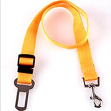 Adjustable Dog Leash Harness Car Retractable Safe Seat Belt Dog Collar Rope Training Harnais Chien Pet Cat Accessories 50M0324