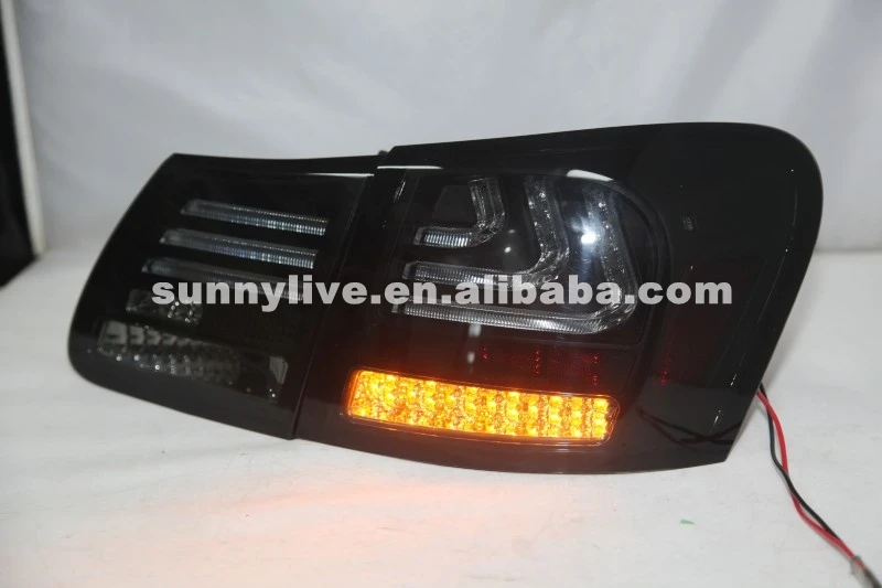 2006 до 2011 год для Lexus GS300 GS350 GS430 GS450 задний фонарь черный дым SN