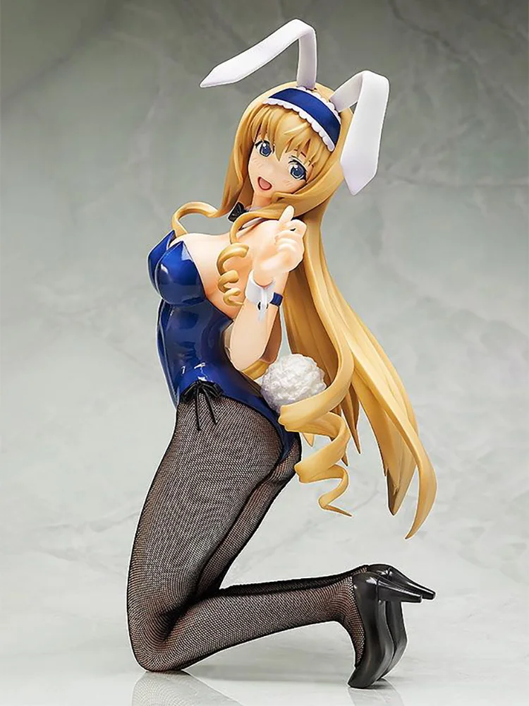 

30cm Anime Infinite Stratos Cecilia Alcott Bunny Girl Ver. PVC Action Figure Doll Anime Sexy Girl Figure collection T493