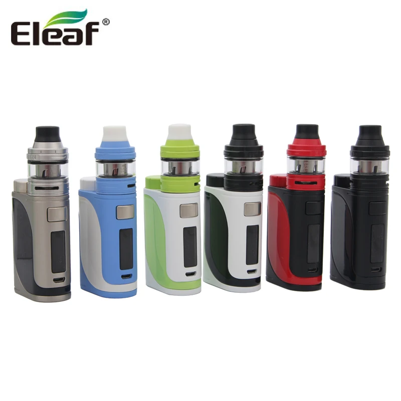 100% Оригинальные Eleaf iStick Пико 25 комплект 85 Вт iStick Пико 25 поле MOD с 2 мл Элло распылитель с HW катушки