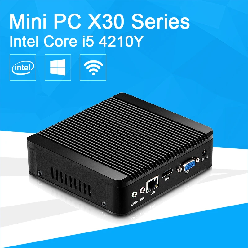 Mini PC Desktops Core i5 4210Y Dual Cores HTPC font b Laptops b font Windows10 Linux