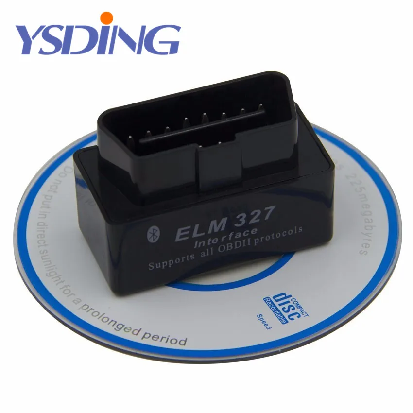 Мини ELM327 Bluetooth V2.1 OBD2 автомобильный диагностический инструмент Мини ELM 327 Bluetooth для Android/Symbian для протоколы бортовой диагностики версии II