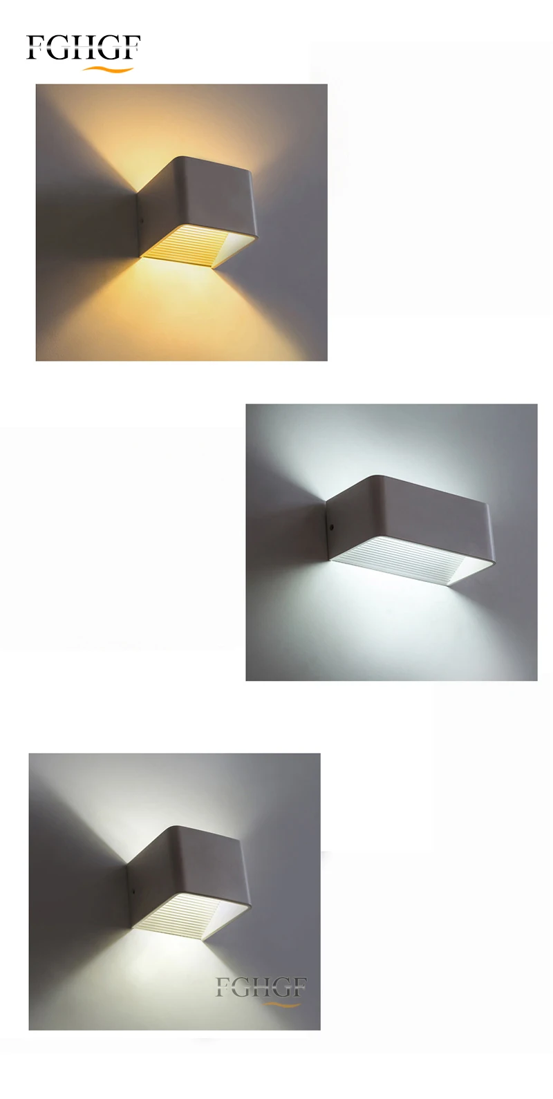 LED Wall Lamps 3W 8W 10W Modern Simple Bedroom Lights Indoor Dining-room Corridor Lighting Aluminum Material Free Shipping (5)