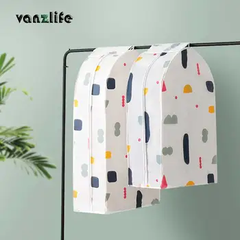 

vanzlife Transparent Clothes Dust Cover Hood Clothes Jacket Dust Bag Coat Dust Bag Dust Cover Clothes Cover