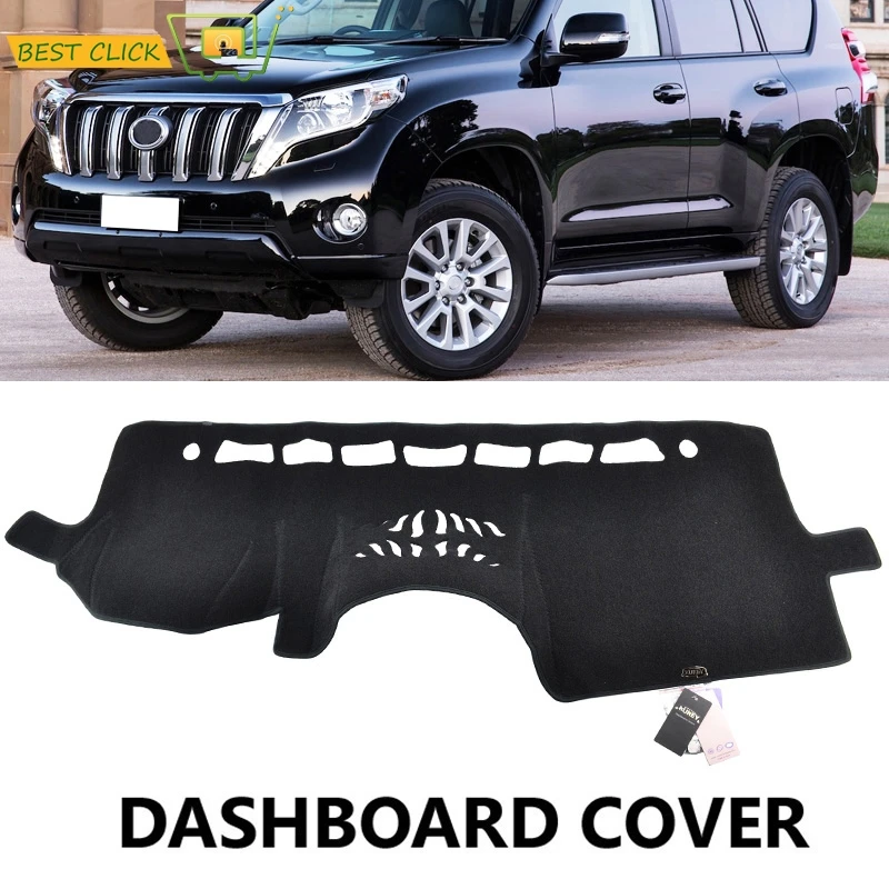 

Xukey Dashboard Cover Dash Mat Dashmat For Toyota Land Cruiser Prado 2010 - 2016 2017 2018 Dash Board Cover Pad Sun Shade Carpet