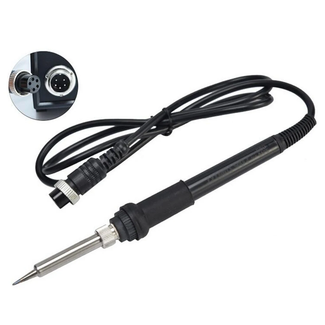 

50W 24V Electric Soldering Solder Iron Station 5pin Welding Hot Gun Soldering Replacement Repair Tool