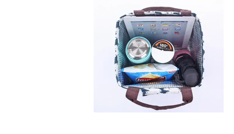 2018 Portable Canvas Waterproof Picnic Bag Insulation Package For Women Men Kids Lunch Food Storage Box Thermal Bag Cute Animal (38)