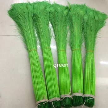 

HOT SALE!!! 50pcs/lot wholesale 70-80cm 28-32 Inches beautiful green peacock feathers eyes for DIY clothes decoration